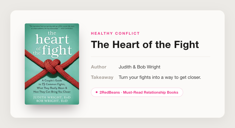 The Heart of the Fight · 2RedBeans Must-Read Relationship Books